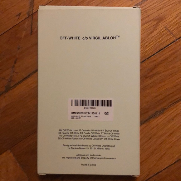 NWT Off-White c/o Virgil Abloh iPhone Case 6 Case - Picture 5 of 10